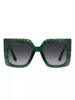 ETRO солнцезащитные очки Etromania, зеленый