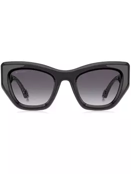 ETRO солнцезащитные очки Paisley в оправе 'кошачий глаз', серый