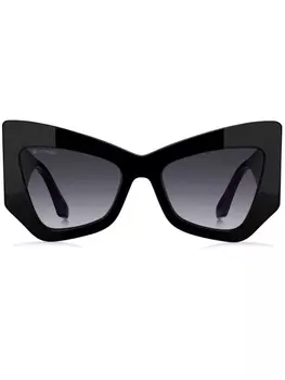 ETRO солнцезащитные очки с логотипом, черный