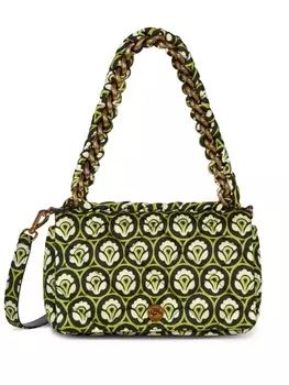 ETRO стеганая сумка на плечо Bond среднего размера, черный