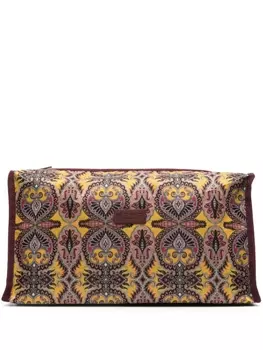 ETRO сумка для стирки с принтом пейсли, желтый