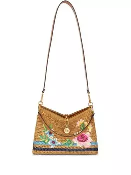 ETRO сумка на плечо Vela среднего размера, нейтральный цвет
