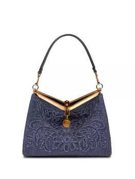 ETRO сумка на плечо Vela среднего размера, синий
