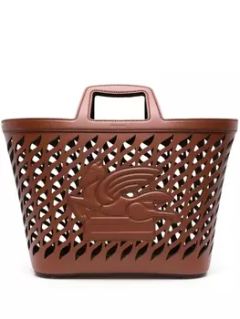 ETRO сумка-тоут Coffa среднего размера, коричневый