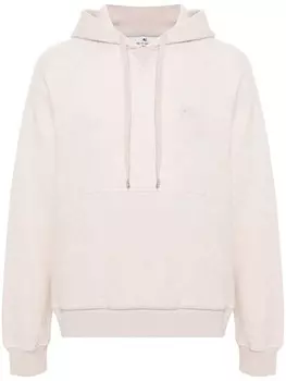 ETRO толстовка с вышитым изображением Пегаса, розовый