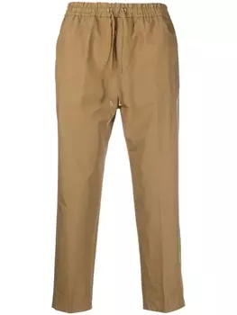 ETRO укороченные брюки прямого кроя, зеленый