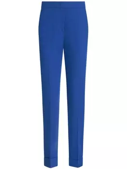 ETRO укороченные брюки, синий