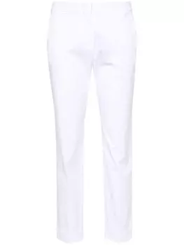 ETRO укороченные брюки средней посадки, белый