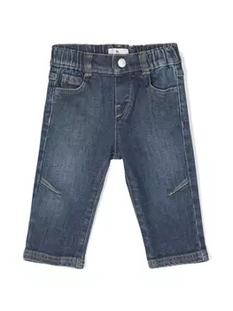 Etro узкие джинсы средней посадки, синий