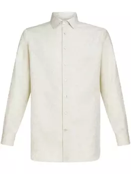 ETRO жаккардовая рубашка, белый