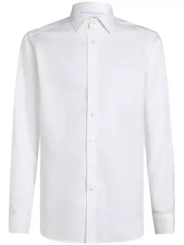 ETRO жаккардовая рубашка, белый