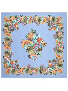 ETRO жаккардовый шарф Bandana, синий
