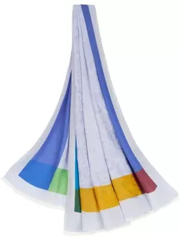 ETRO жаккардовый шарф Pegaso, синий