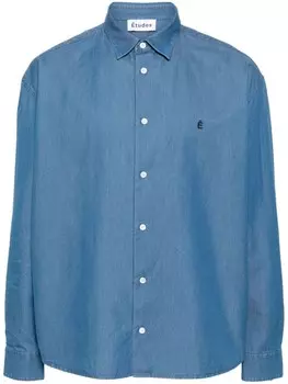 Etudes джинсовая рубашка Lyrique, синий
