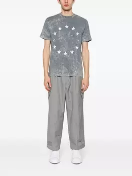 Etudes футболка с принтом, серый