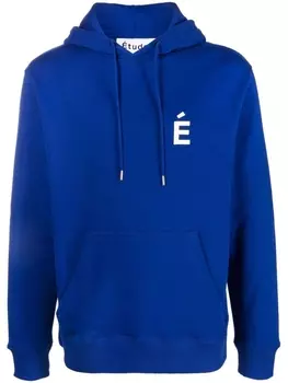Etudes худи с логотипом, синий