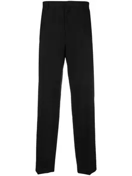 Etudes прямые брюки строгого кроя, черный