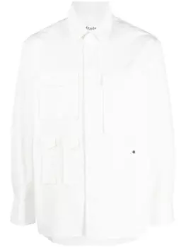 Etudes рубашка с карманами, белый