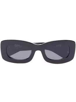 Etudes Whistle tinted sunglasses, черный