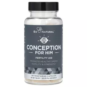 Eu Natural, Conception for Him, средство для бесплодия, 60 вегетарианских капсул