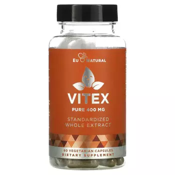 Eu Natural, Vitex, 400 мг, 60 вегетарианских капсул