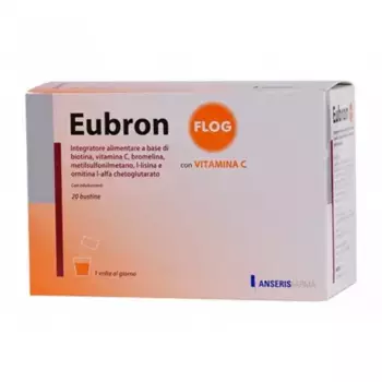 Eubron Flog Респираторная оздоровительная добавка, 20 пакетиков Anseris Farma