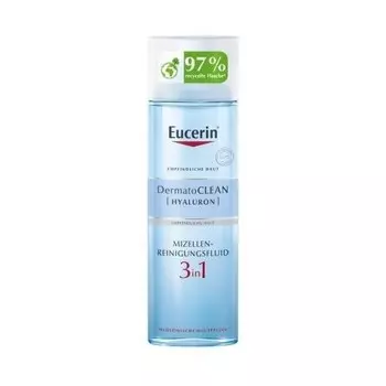 Eucerin, DermatoCLEAN Hyaluron, Мицеллярный флюид, 400мл