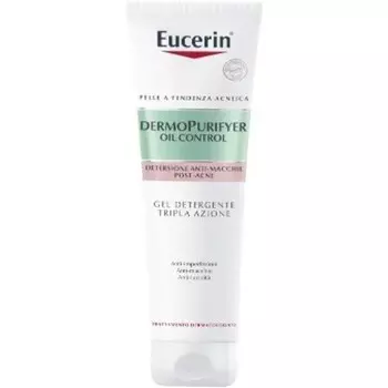 Eucerin DermoPurifyer Очищающий гель тройного действия от пятен и следов постакне 150 мл