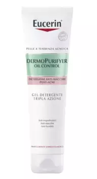Eucerin Dermpurifyer Очищающий гель тройного действия 150 мл для жирной и склонной к акне кожи