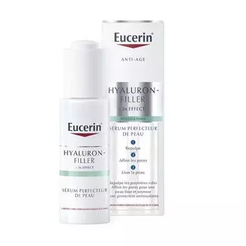 Eucerin Hyaluron-Filler Легкая сыворотка для лица для очищения пор, 30 мл