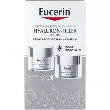 Eucerin Hyaluron-Filler + подарочный набор с 3 эффектами