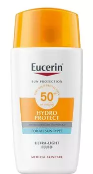 Eucerin Hydro Protect SPF50+ жидкость для лица, 50 ml