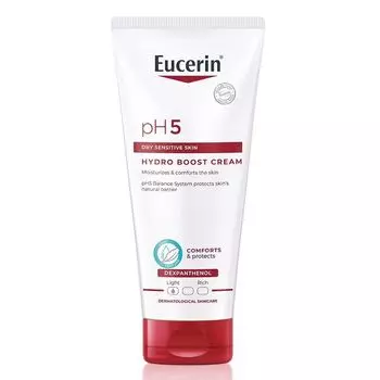 Eucerin pH5 Dry Sensitive Skin Hydro Boost Cream 200 мл. Protect Comfort Dry Sensiti