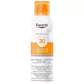 Eucerin Солнцезащитный освежающий прозрачный крем Dry Touch Spf30 200 мл