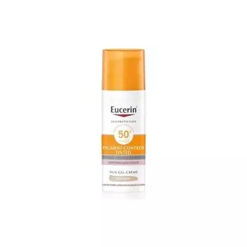 Eucerin Солнцезащитный тонирующий гель-крем с контролем пигментации 50 мл