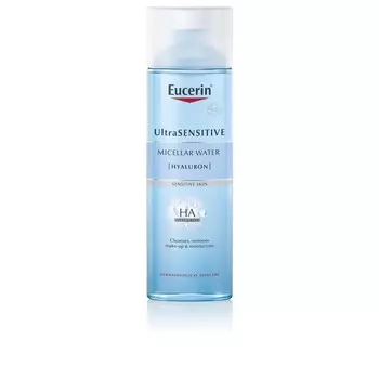 Eucerin Сверхчувствительная [Гиалуронка] Мицеллярная вода 200мл, Light Blue