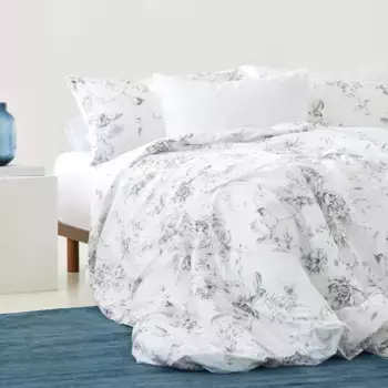 Eugene Bassols Комплект пододеяльников из хлопка плотностью 200 нитей, серый