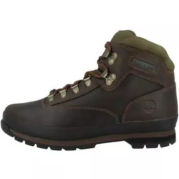 Euro Hiker Кожаные мужские ботинки на шнуровке TIMBERLAND, цвет braun