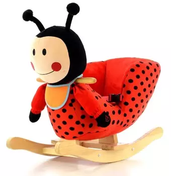 EuroBaby, божья коровка с качающейся спинкой.