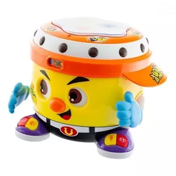 EuroBaby Toys, барабан, желтый