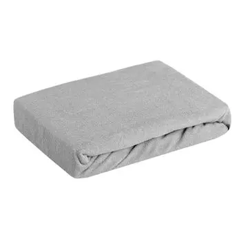 Eurofirany 5903571278821, простынь плоский, хлопок, 140 х 200 см, светло-серый