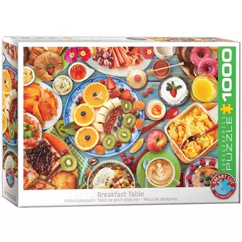 Eurographics, Пазл Столик для завтрака 6000-5772, 1000 шт.