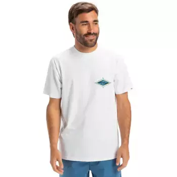 EV Beach Blast Quiksilver Мужская футболка, белый