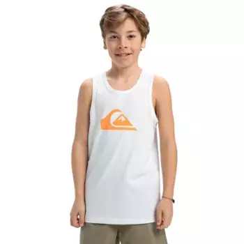 EV Comp Логотип Quiksilver Детская футболка, белый