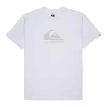 EV Comp Логотип Quiksilver Мужская футболка, белый