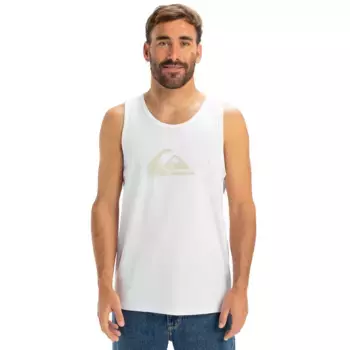 EV Comp Логотип Quiksilver Мужская футболка, белый