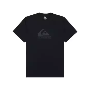 EV Comp Логотип Quiksilver Мужская футболка, чёрный