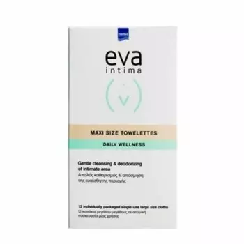 Eva Intima Maxi Size Салфетки для ежедневного оздоровления Очищение и дезодорирование Intermed