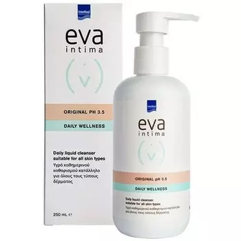 Eva Intima Original pH 3,5 Daily Wellness Жидкое очищающее средство для интимной зоны 250 мл Intermed