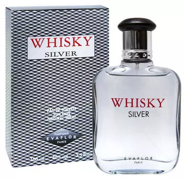 Evaflor Туалетная вода Whisky Silver For Men спрей 100мл